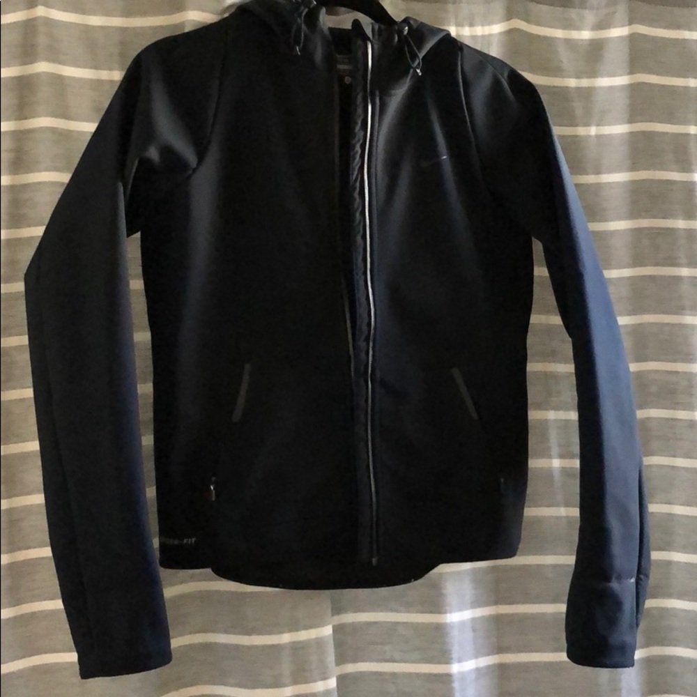 Nike storm fit rain jacket with hood